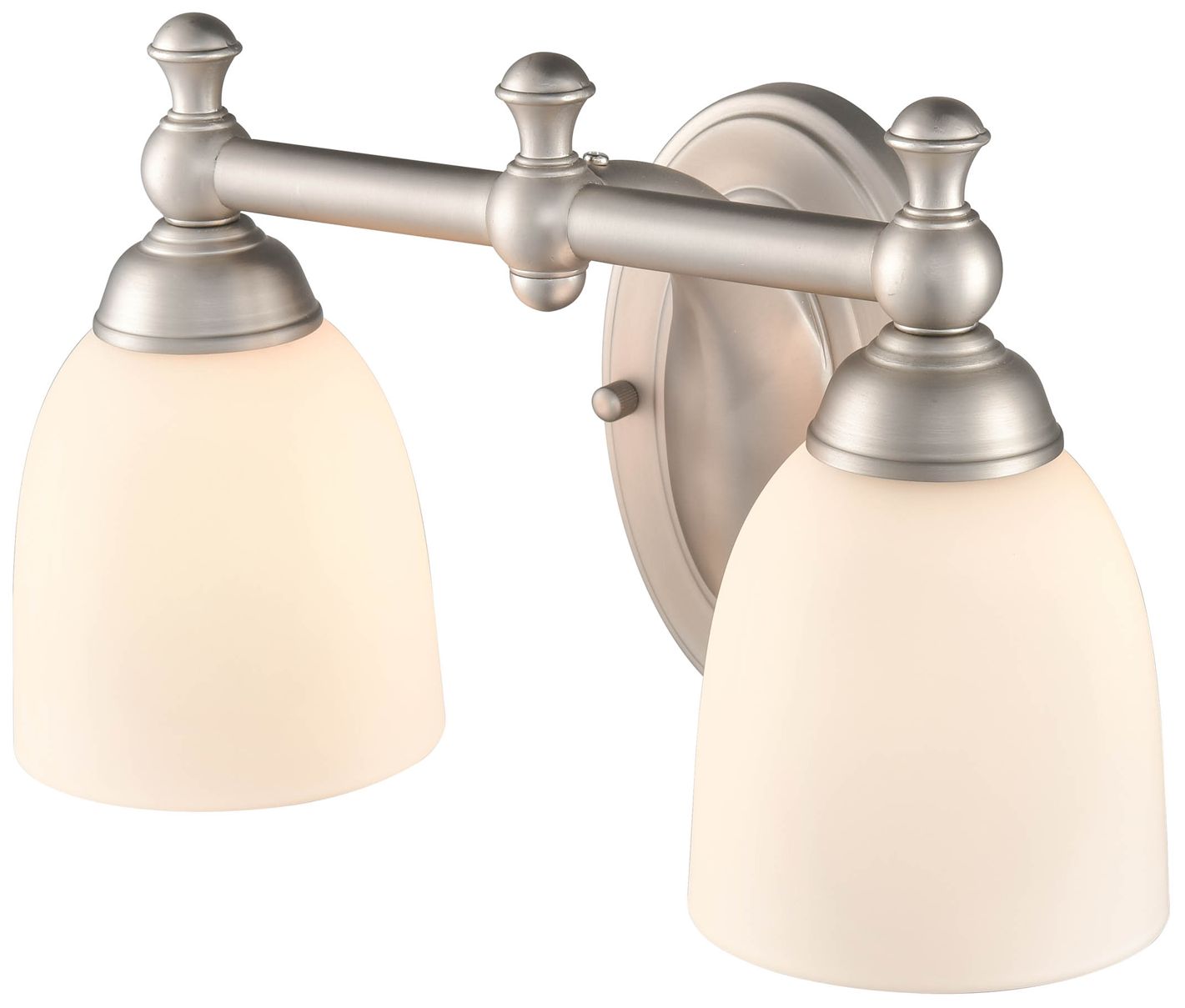 Image 3 Millennium Lighting 2 Light 13" Vanity Fixture in Satin Nickel more views