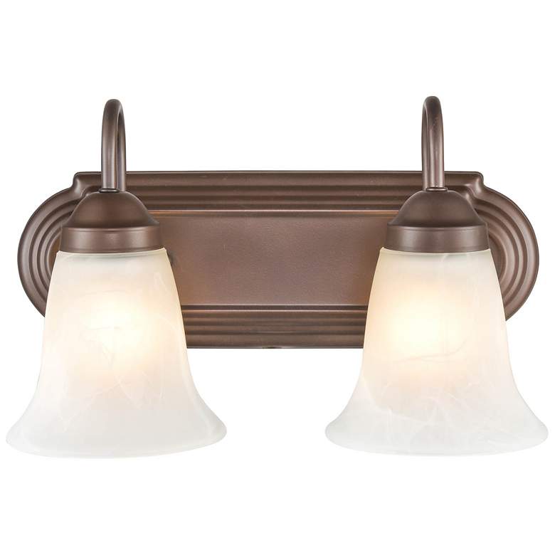 Image 1 Millennium Lighting 2 Light 14" Vanity Fixture in Bronze