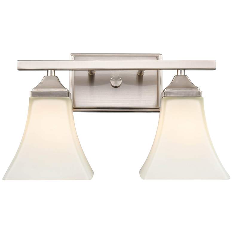 Image 1 Millennium Lighting 2 Light 14" Vanity Fixture in Brushed Nickel
