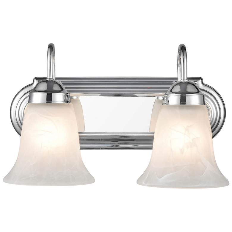Image 1 Millennium Lighting 2 Light 14" Vanity Fixture in Chrome