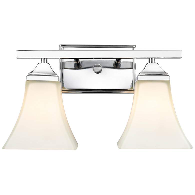 Image 1 Millennium Lighting 2 Light 14 inch Vanity Fixture in Chrome