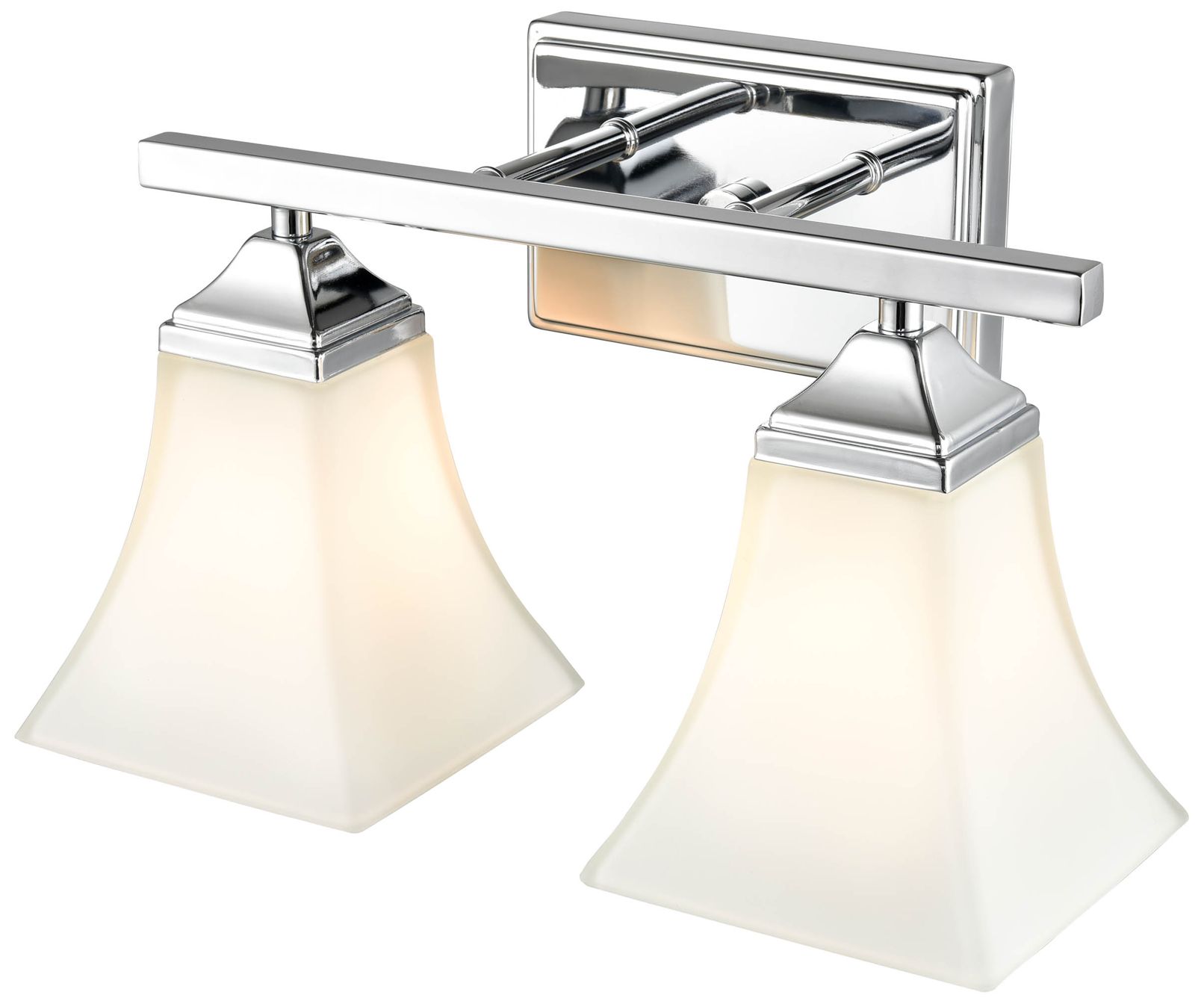 Image 2 Millennium Lighting 2 Light 14" Vanity Fixture in Chrome more views