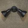 1_Millennium Lighting 2 Light Flood Lights Powder Coat Black