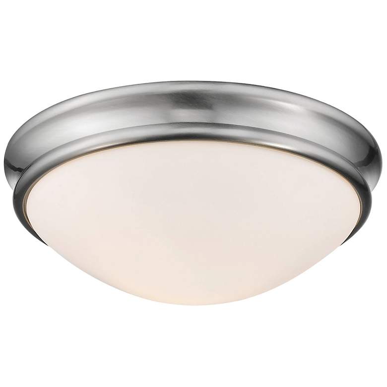 Image 1 Millennium Lighting 2-Light Indoor Flushmount in Brushed Nickel