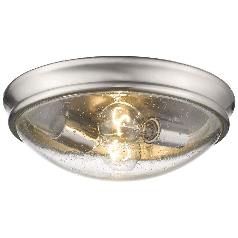 Image 1 Millennium Lighting 2-Light Indoor Flushmount in Brushed Nickel