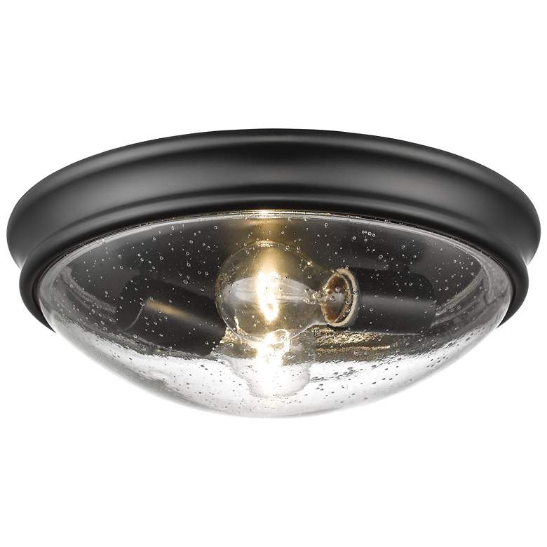 Image 1 Millennium Lighting 2-Light Indoor Flushmount in Matte Black