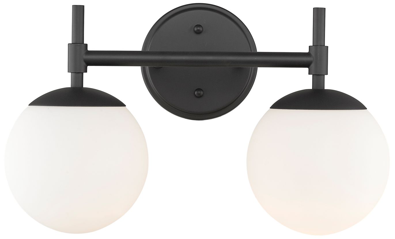 Image 5 Millennium Lighting 2-Light Matte Black Bathroom Vanity Light more views