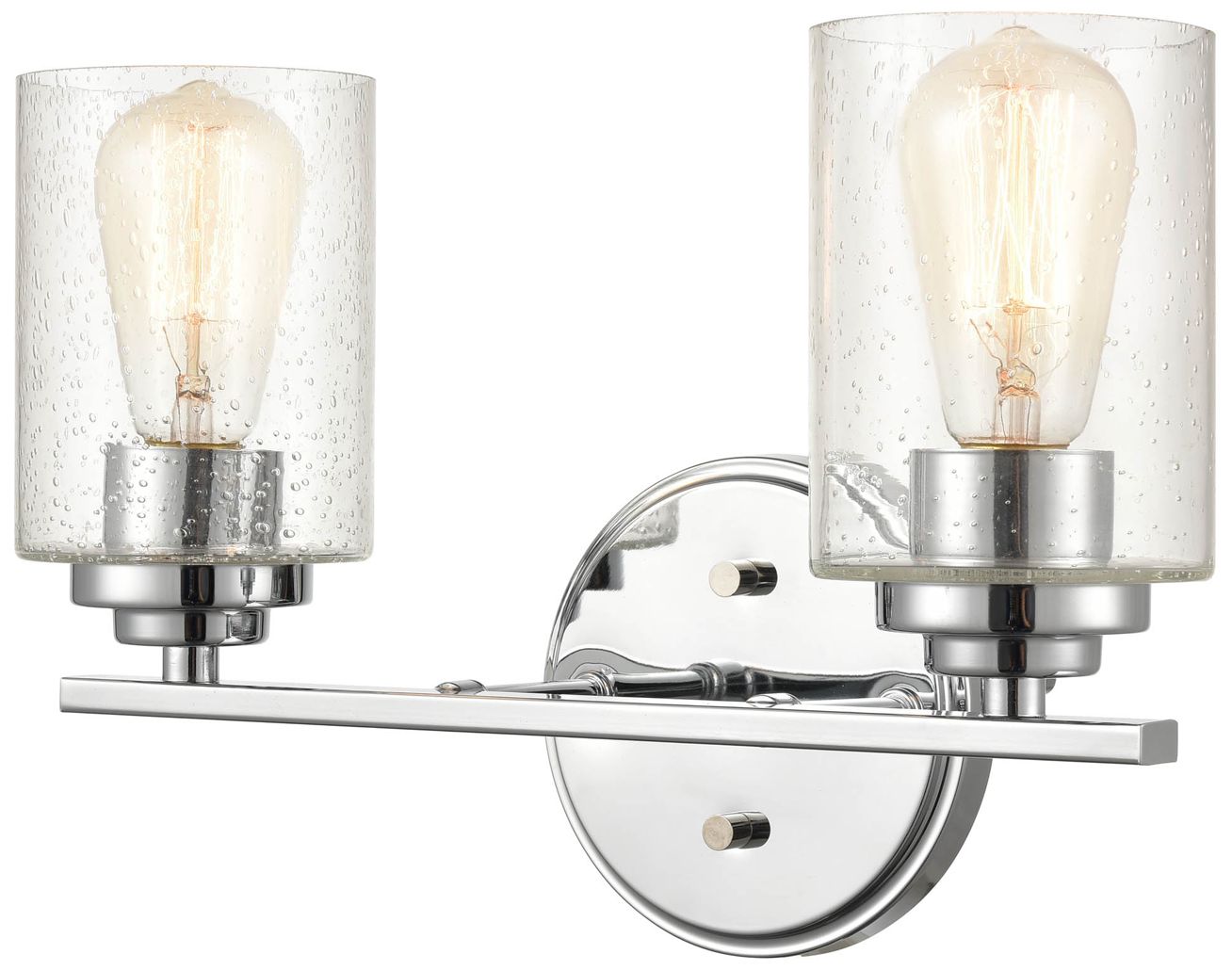 Image 3 Millennium Lighting 2 Light Vanity Fixture in Chrome more views