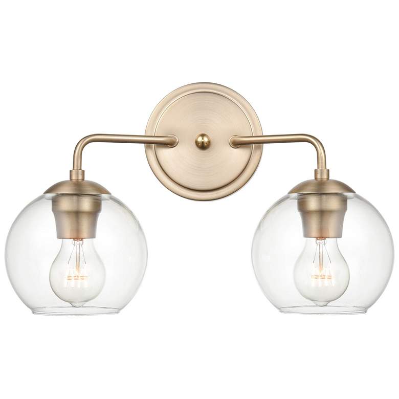 Image 1 Millennium Lighting 2 Light Vanity Fixture in Modern Gold