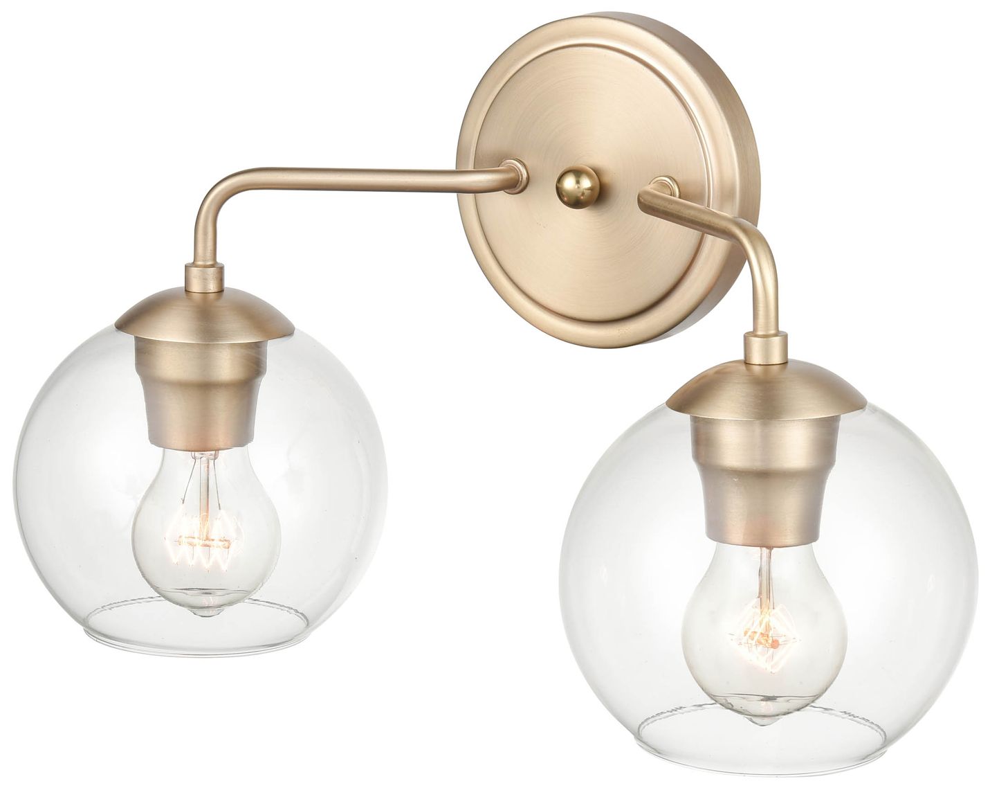 Image 2 Millennium Lighting 2 Light Vanity Fixture in Modern Gold more views