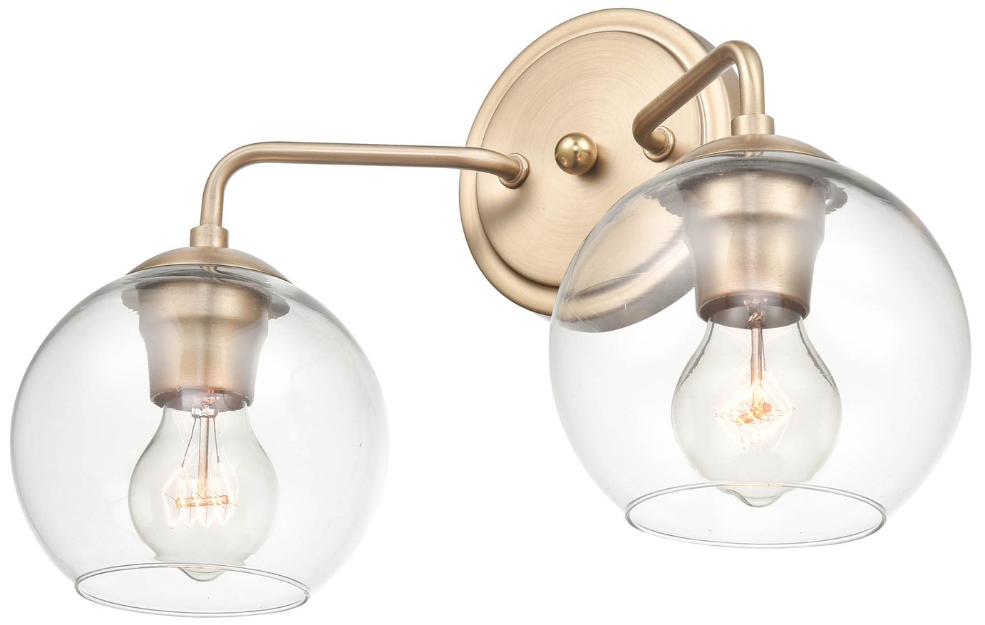 Image 3 Millennium Lighting 2 Light Vanity Fixture in Modern Gold more views