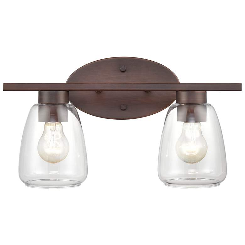 Image 1 Millennium Lighting 2 Light Vanity Fixture in Rubbed Bronze