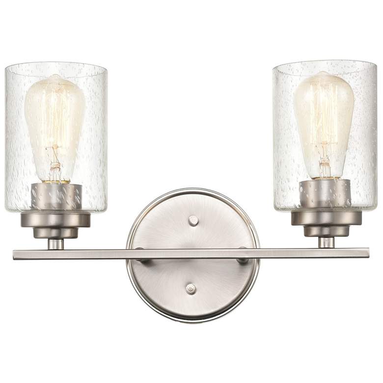 Image 1 Millennium Lighting 2 Light Vanity Fixture Satin Nickel