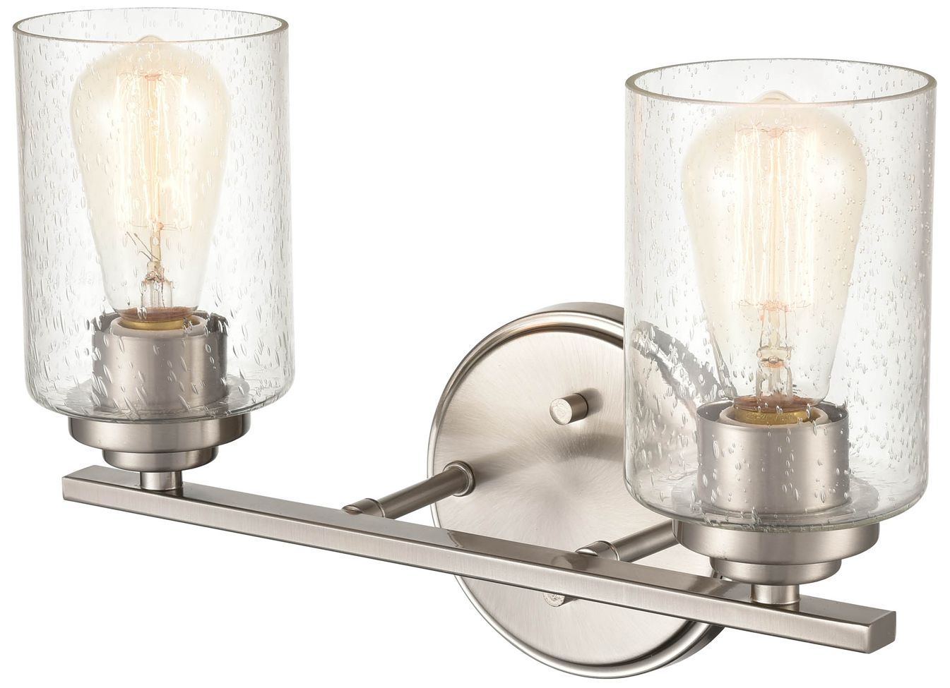 Image 4 Millennium Lighting 2 Light Vanity Fixture Satin Nickel more views