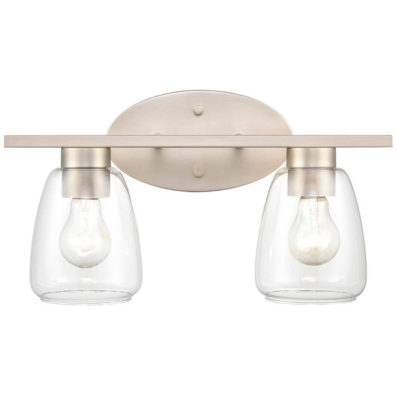 Image 1 Millennium Lighting 2 Light Vanity in Satin Nickel