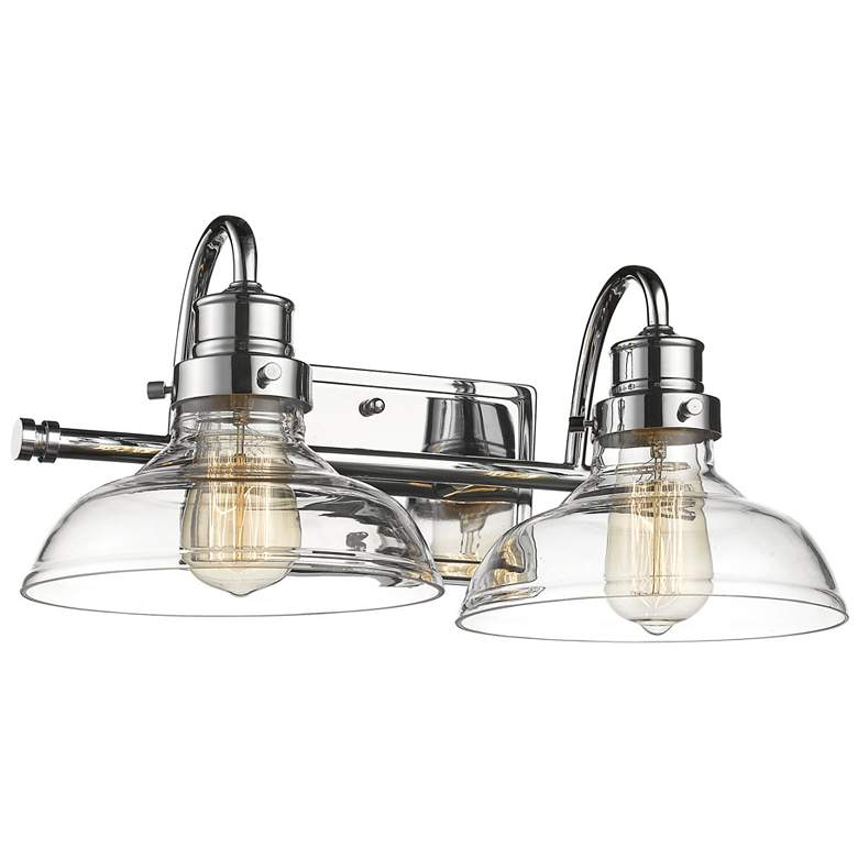 Image 1 Millennium Lighting 2-Light Vanity Light in Chrome