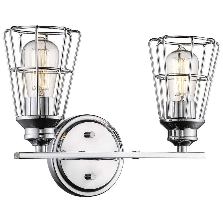 Image 1 Millennium Lighting 2-Light Vanity Light in Chrome