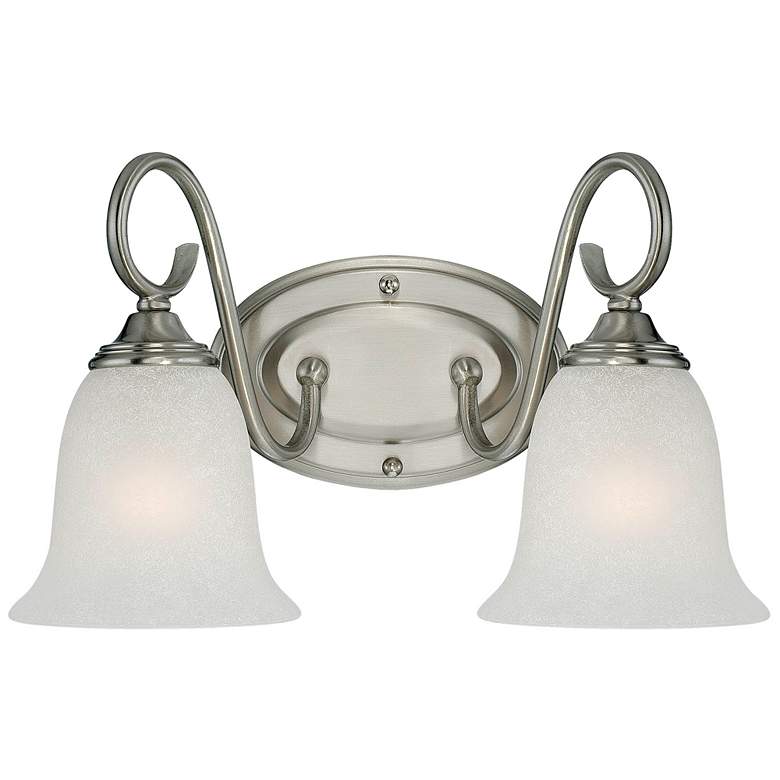 Image 1 Millennium Lighting 2-Light Vanity Light in Satin Nickel
