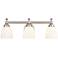 Millennium Lighting 22" Wide 3-Light Satin Nickel Vanity Bath Light