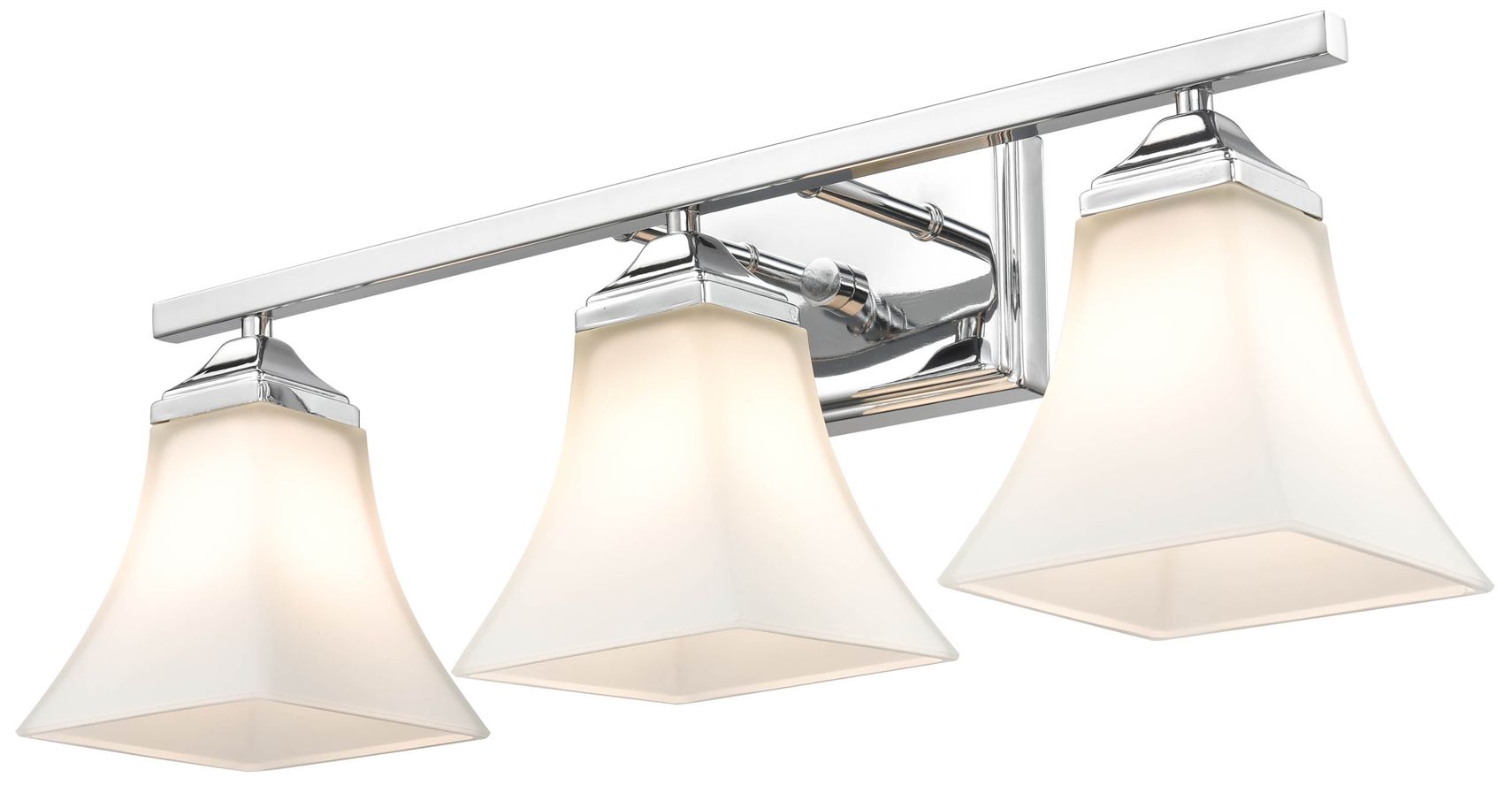 Image 3 Millennium Lighting 3 Light 23" Vanity Fixture in Chrome more views