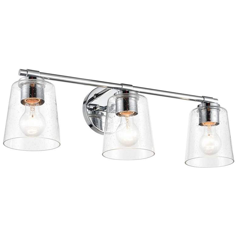 Image 1 Millennium Lighting 3 Light 24.5" Vanity Fixture in Chrome