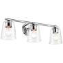 Millennium Lighting 3 Light 24.5" Vanity Fixture in Chrome
