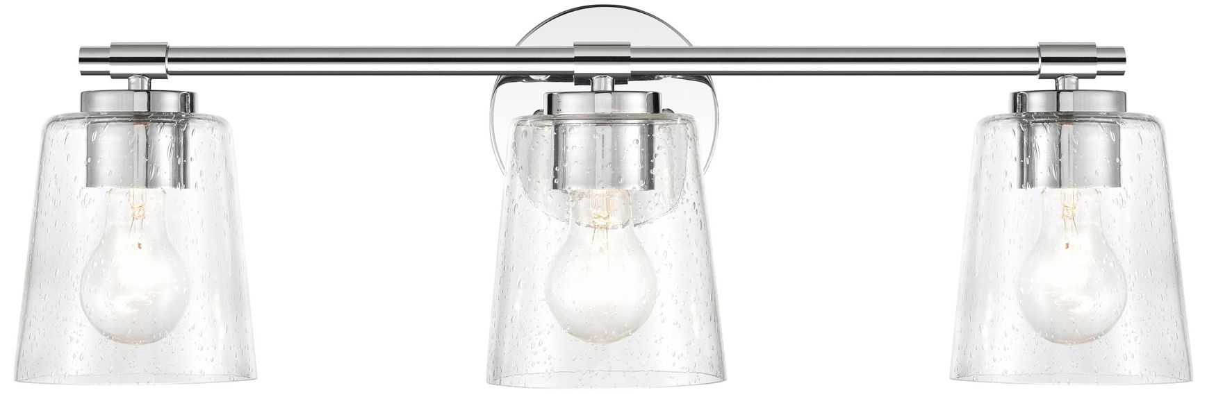 Image 4 Millennium Lighting 3 Light 24.5" Vanity Fixture in Chrome more views