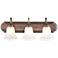 Millennium Lighting 3 Light 24" Vanity Fixture in Rubbed Bronze