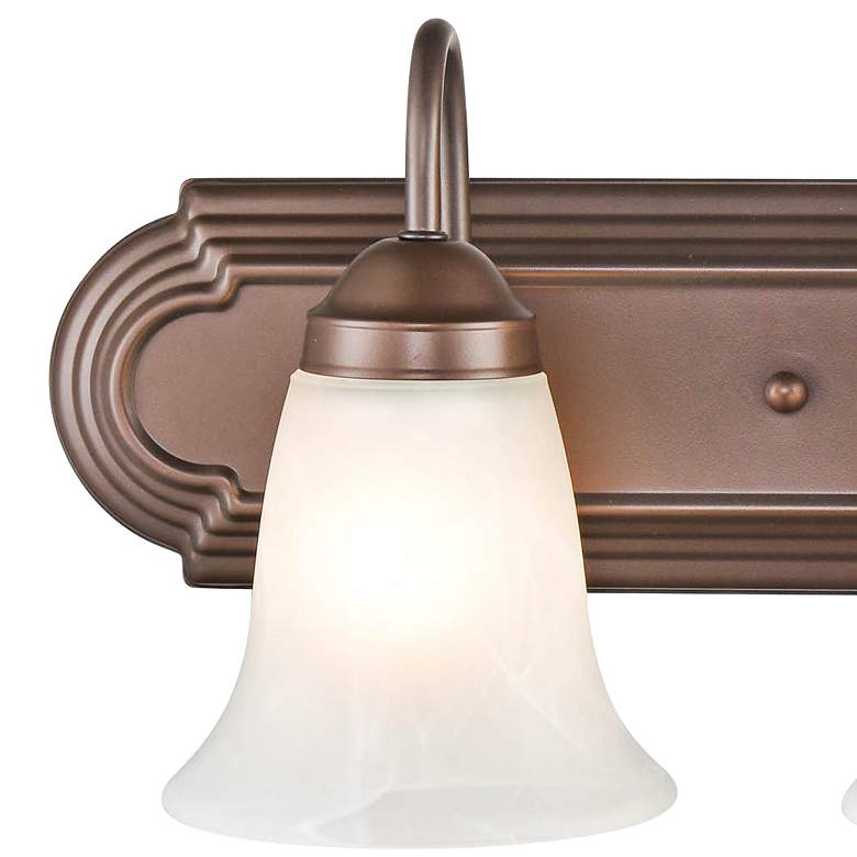 Image 2 Millennium Lighting 3 Light 24" Vanity Fixture in Rubbed Bronze more views