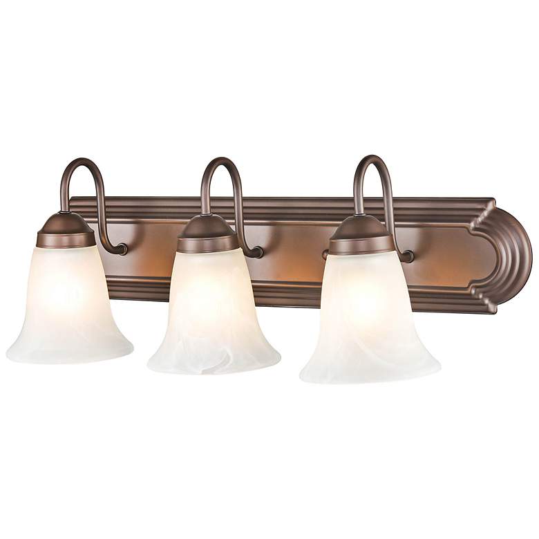 Image 3 Millennium Lighting 3 Light 24" Vanity Fixture in Rubbed Bronze more views