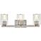 Millennium Lighting 3-Light Brushed Nickel Bathroom Vanity Light