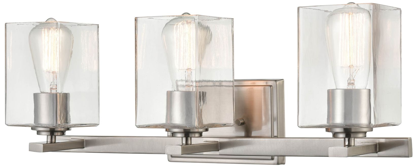 Image 2 Millennium Lighting 3-Light Brushed Nickel Bathroom Vanity Light more views