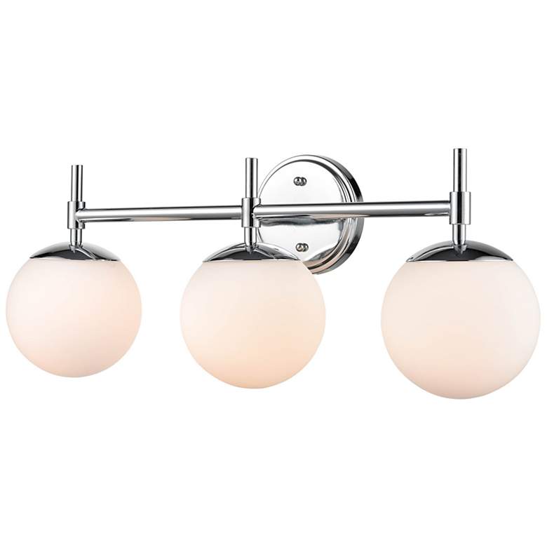 Image 2 Millennium Lighting 3-Light Chrome Bathroom Vanity Light