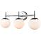 Millennium Lighting 3-Light Chrome Bathroom Vanity Light