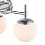 3_Millennium Lighting 3-Light Chrome Bathroom Vanity Light more views