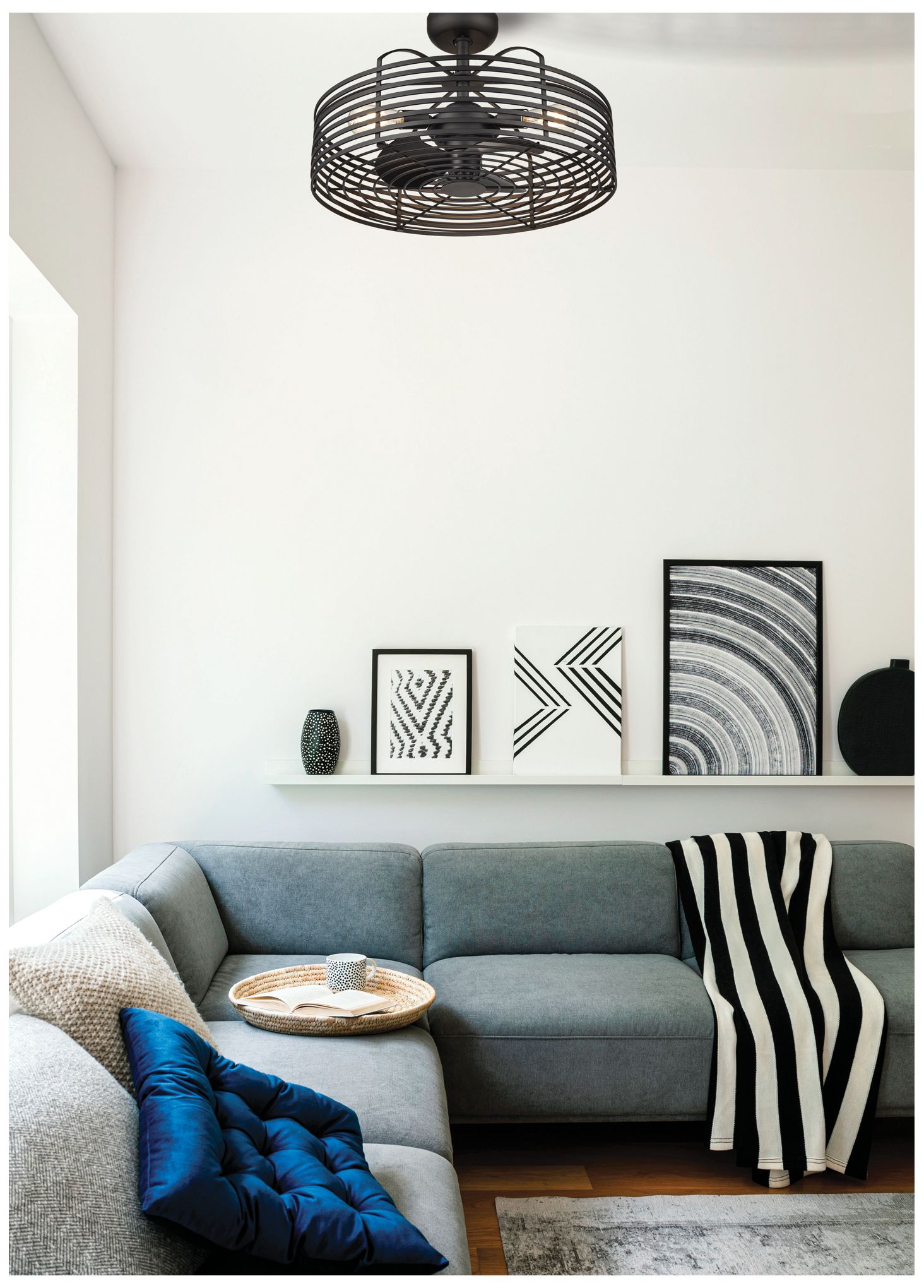 Image 5 Millennium Lighting 3 Light Fan Fixture more views