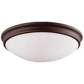 Image1 of Millennium Lighting 3-Light Flush Mount Fixture in Rubbed Bronze