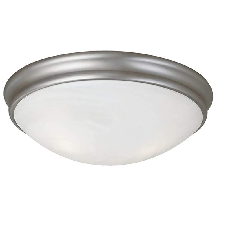 Image 1 Millennium Lighting 3-Light Indoor Flushmount in Satin Nickel