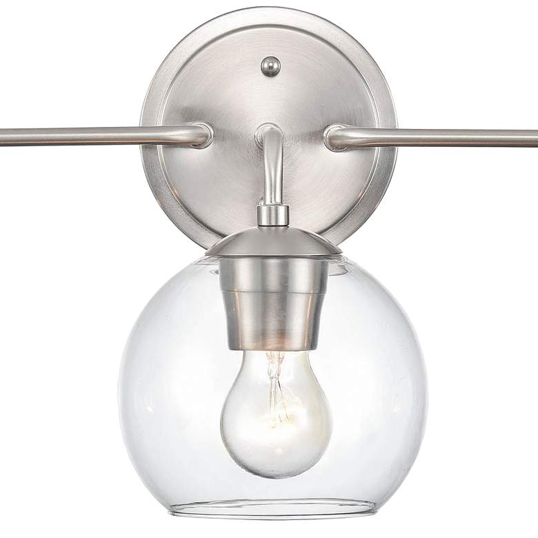 Image 2 Millennium Lighting 3 Light Vanity Fixture in Brushed Nickel more views