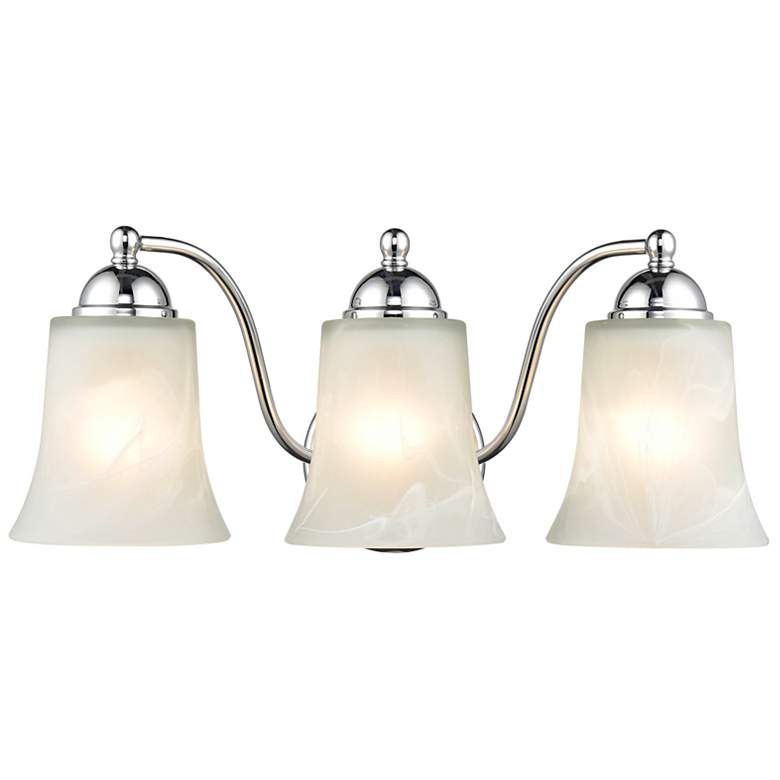 Image 1 Millennium Lighting 3 Light Vanity Fixture in Chrome