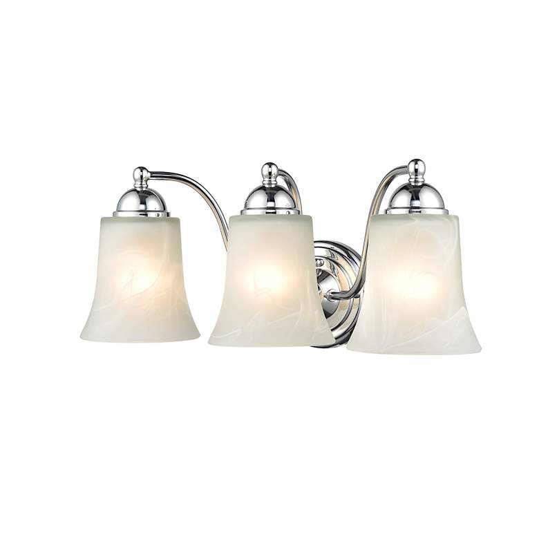 Image 2 Millennium Lighting 3 Light Vanity Fixture in Chrome more views