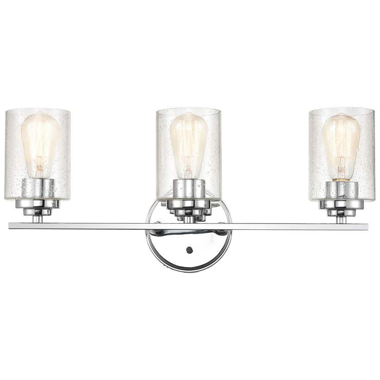 Image 1 Millennium Lighting 3 Light Vanity Fixture in Chrome