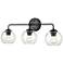 Millennium Lighting 3 Light Vanity Fixture in Matte Black