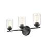 3_Millennium Lighting 3 Light Vanity Fixture in Matte Black more views