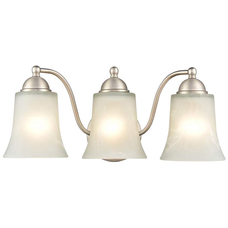 Image 1 Millennium Lighting 3 Light Vanity Fixture in Satin Nickel