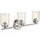 Millennium Lighting 3 Light Vanity Fixture Satin Nickel