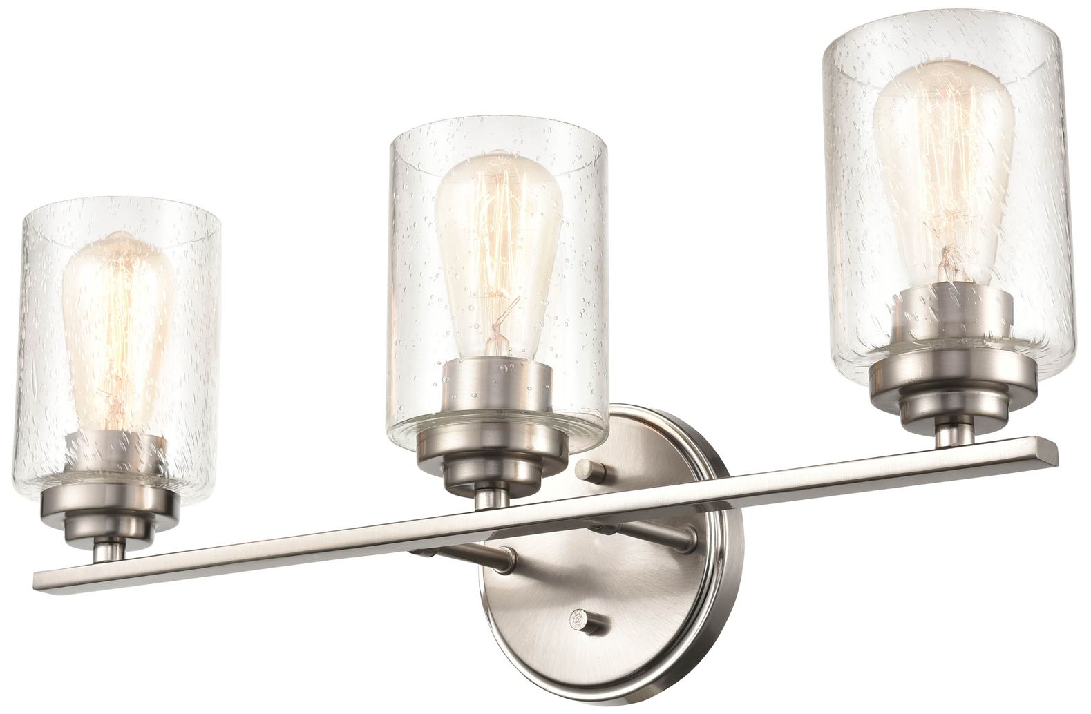 Image 2 Millennium Lighting 3 Light Vanity Fixture Satin Nickel more views