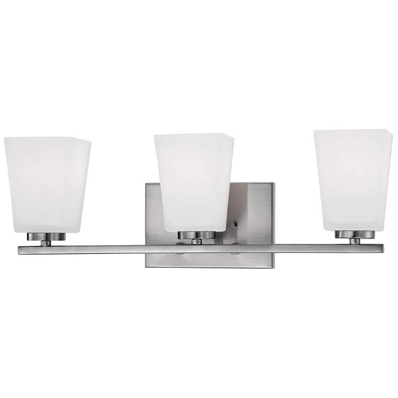 Image 1 Millennium Lighting 3-Light Vanity Light in Brushed Nickel