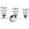 Millennium Lighting 3-Light Vanity Light in Chrome