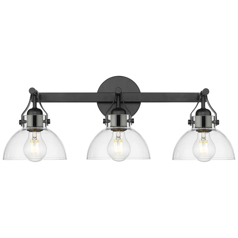 Image 1 Millennium Lighting 3-Light Vanity Light in Matte Black
